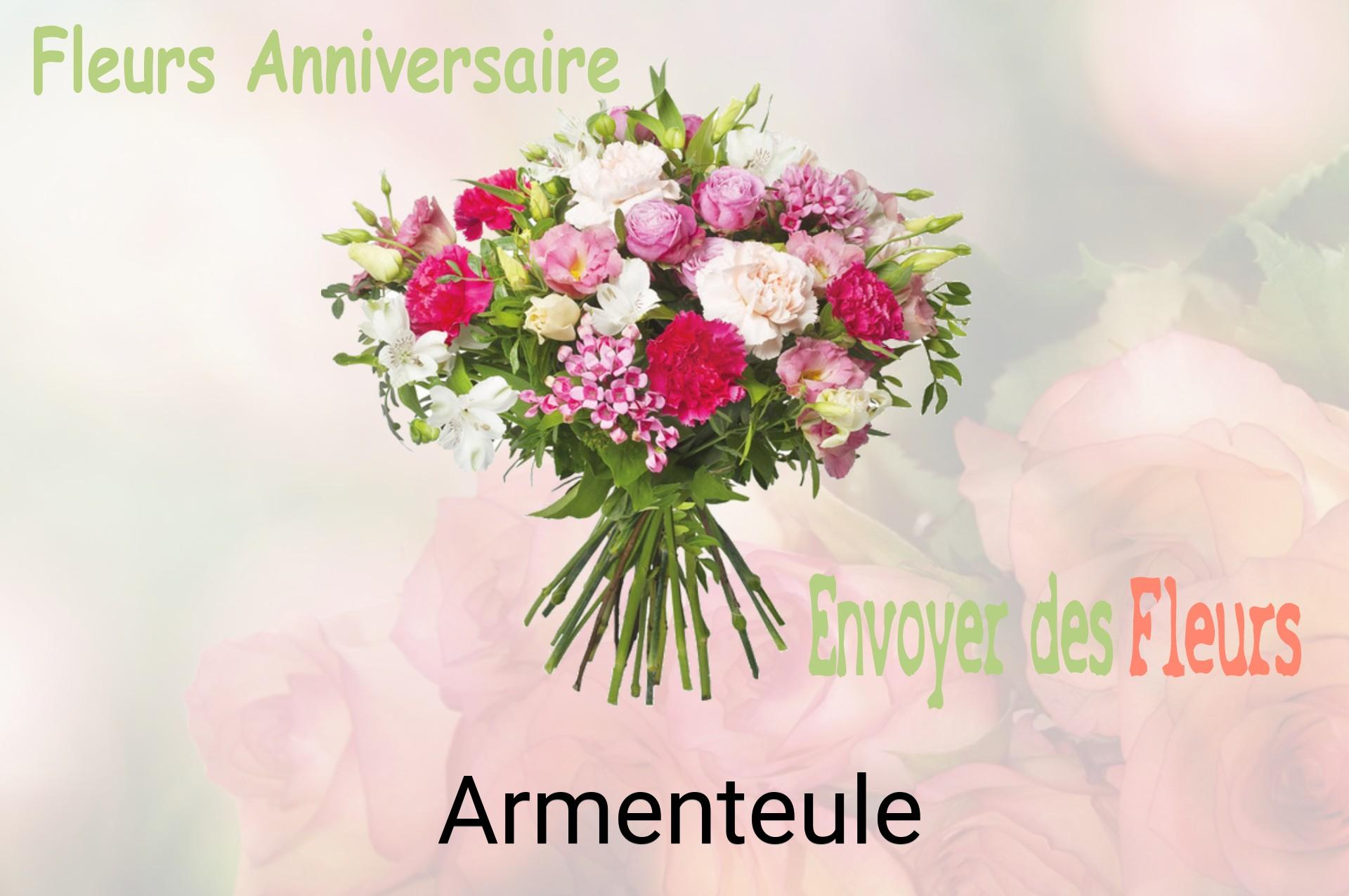 Bouquet de fleurs d’anniversaire livré à Armenteule